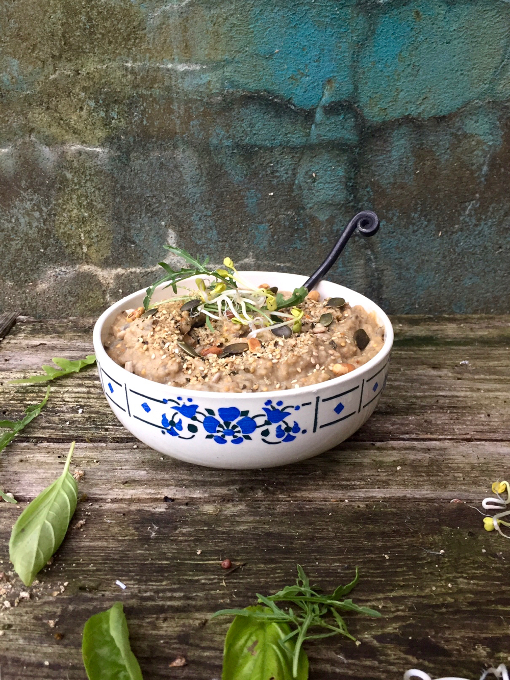 Baba ganoush au miso 