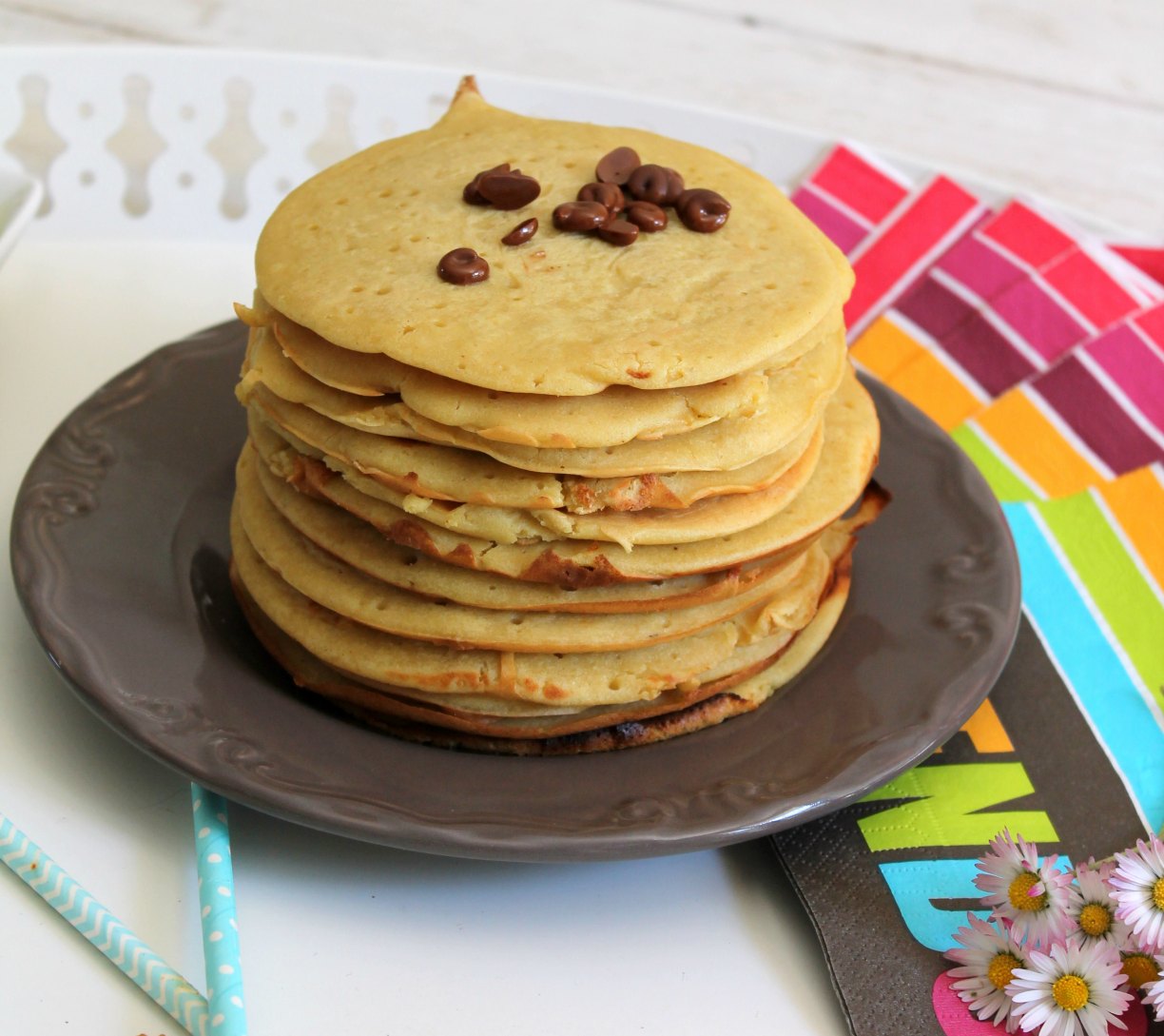 Pancakes au tofu soyeux et sans gluten