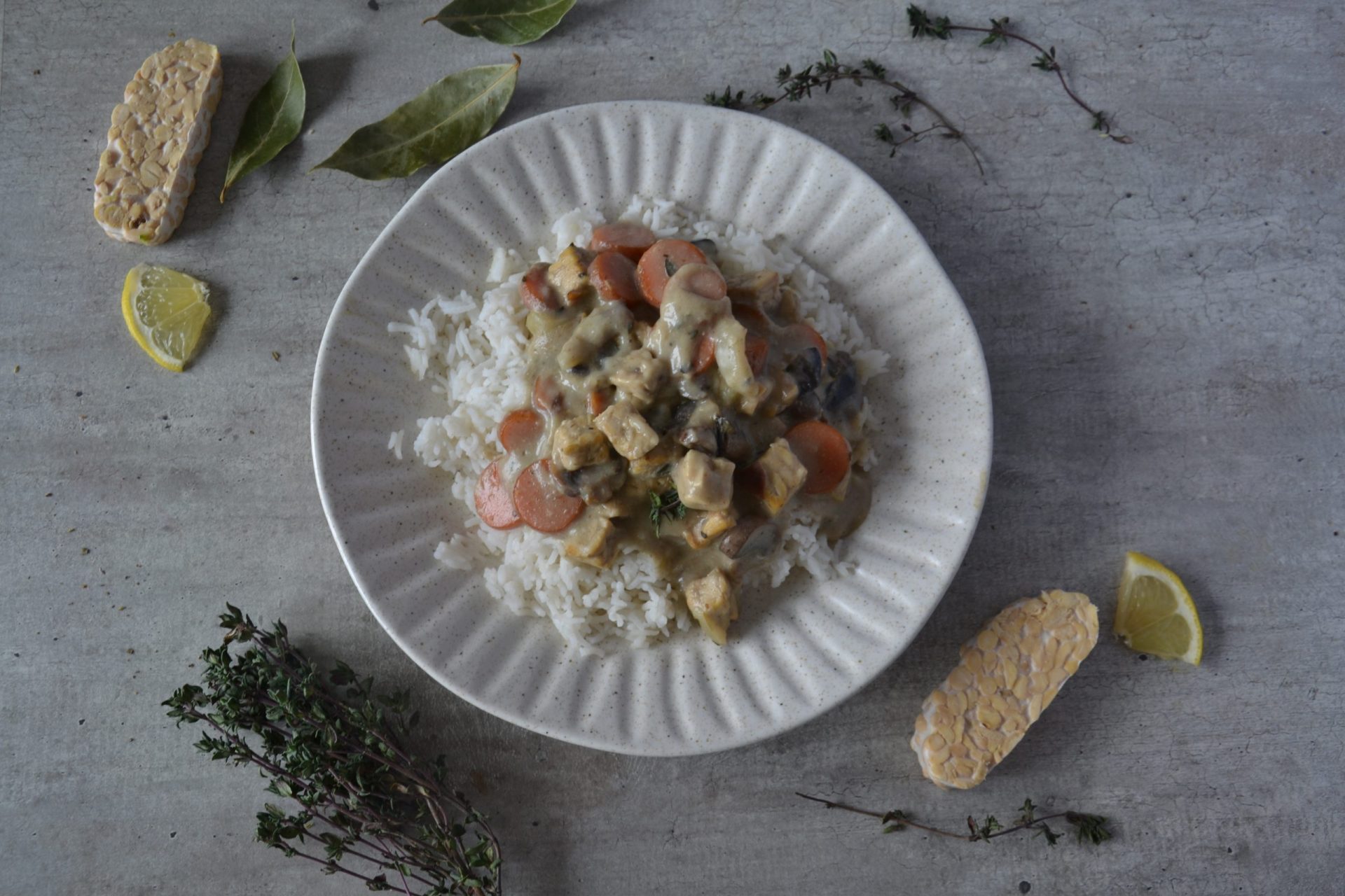 Blanquette de tempeh 