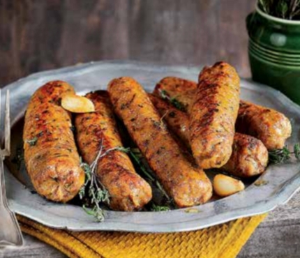 Saucisses aux herbes 