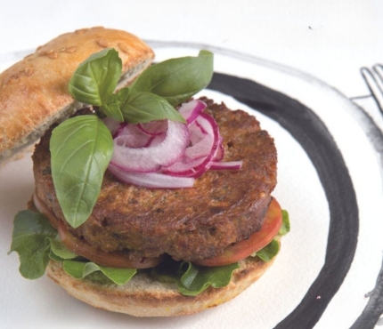Steak de seitan à la Provençale 