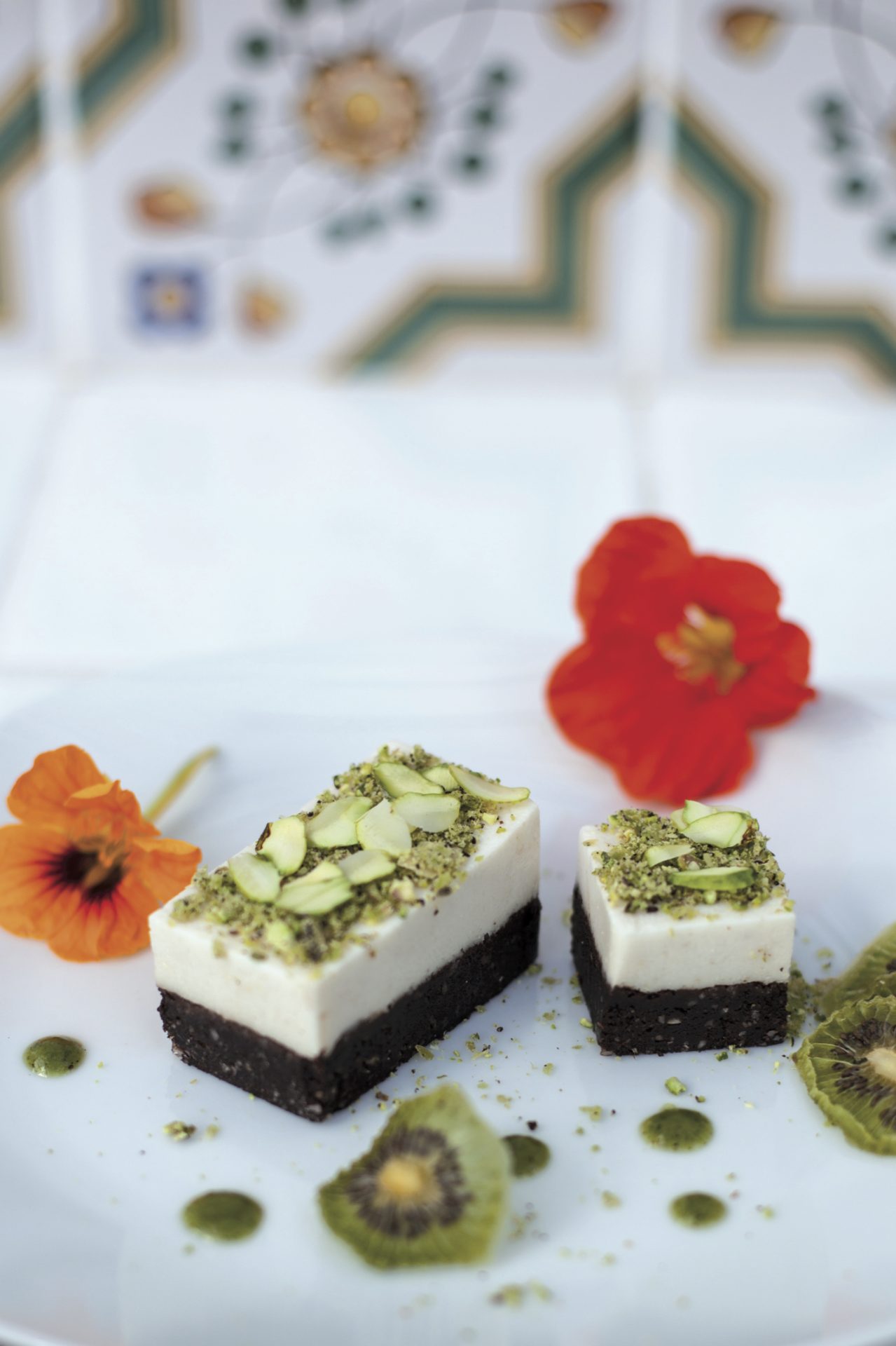 Gâteau cru choco-citron