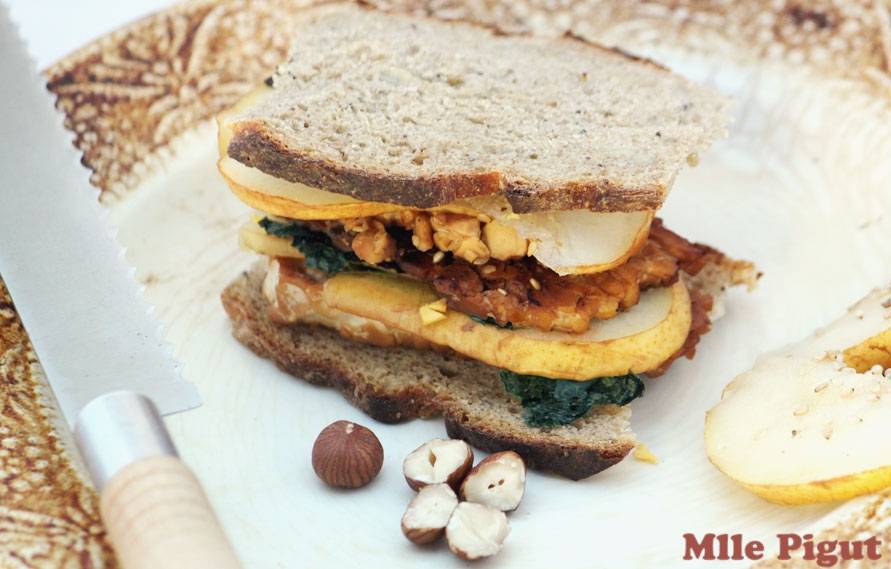 Sandwich au tempeh 