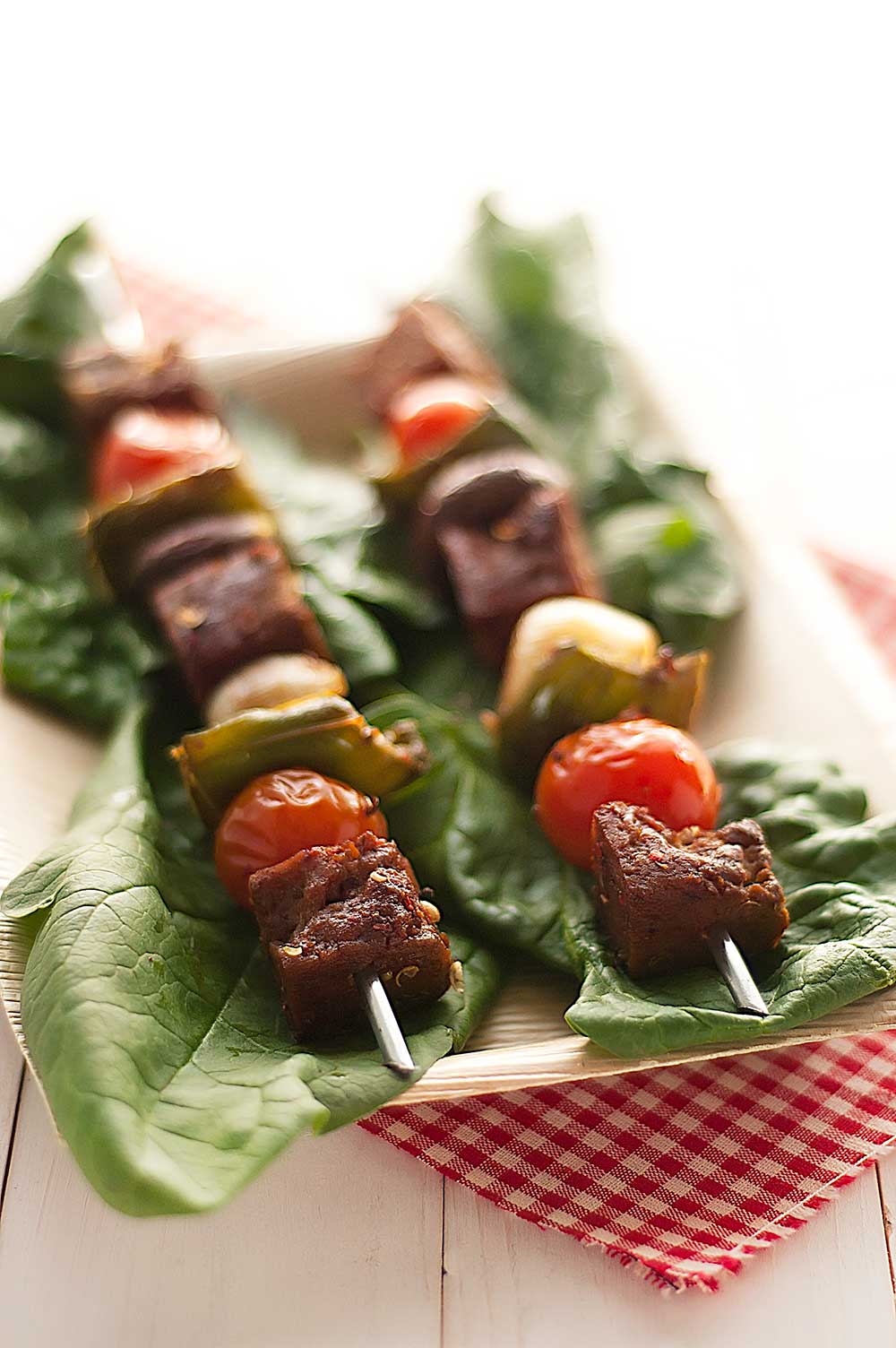 Brochettes de seitan à la sichuanaise 