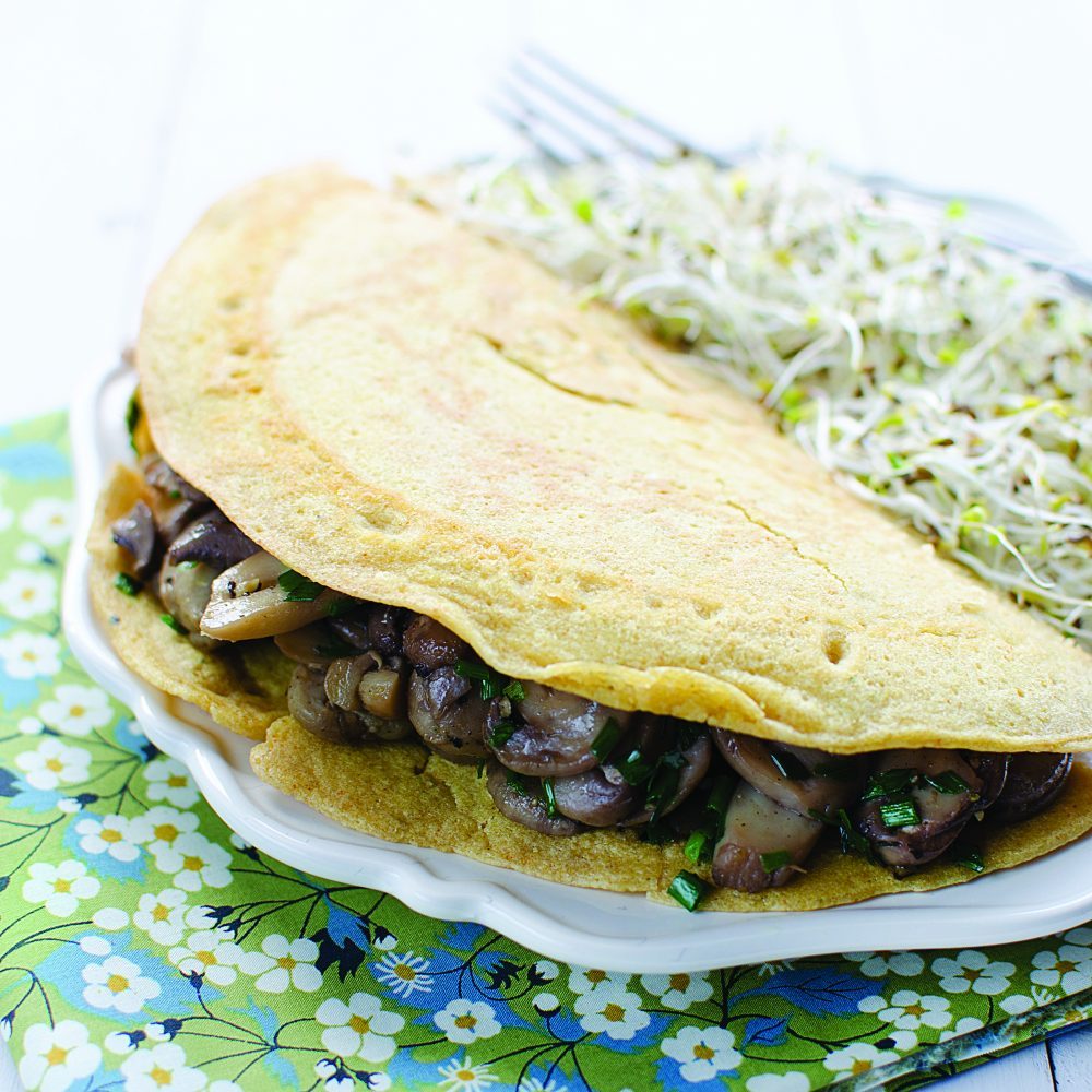 Omelette de Pois-chiches